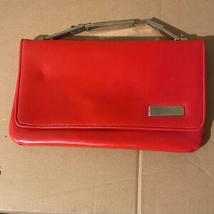 Red Leather Handbag